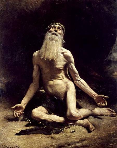 Léon Bonnat: Santo Job (1880), Museo del Louvre, París